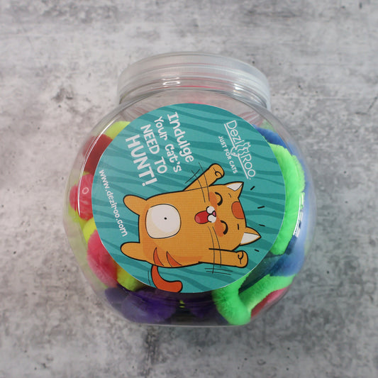 Mystery Wiggly Ball Cat Toy