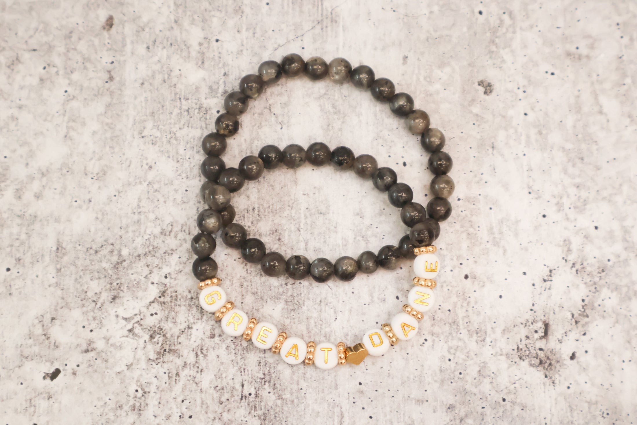 Black Beaded Bracelets