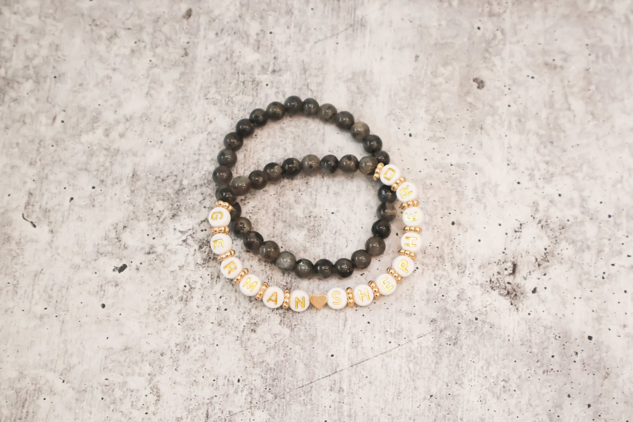 Black Beaded Bracelets