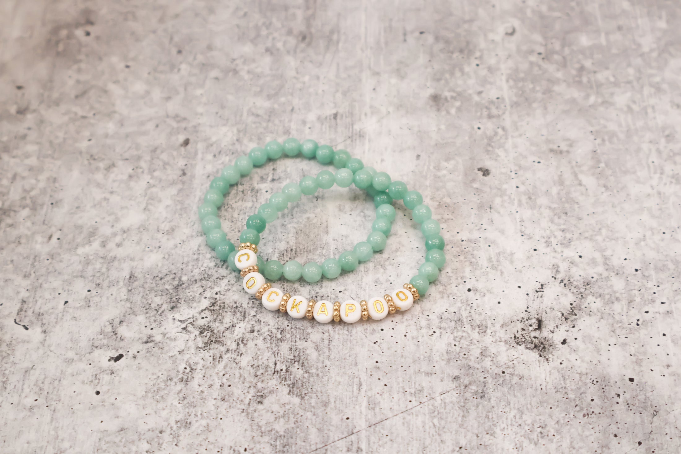 Green Beaded Bracelets