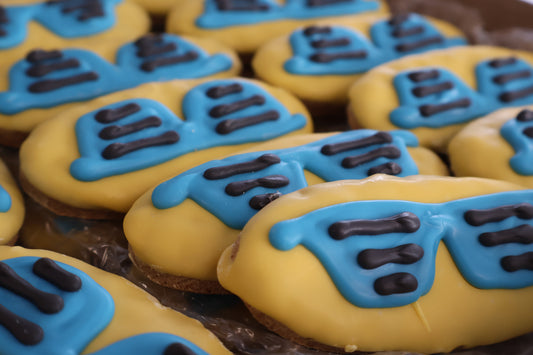 Cool Sunglasses 90's Themed Cookie