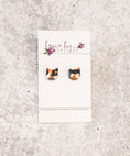 Load image into Gallery viewer, Laura Lee Designs Cat Earrings