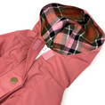 Load image into Gallery viewer, Dog Rain Jacket - Dusty Rose