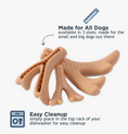 Load image into Gallery viewer, Bacon-Scented Antler Chew Dog Toy