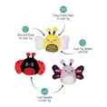 Load image into Gallery viewer, We'Re Super Fly 3pc Mini Plush Dog Toy Set