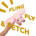 Load image into Gallery viewer, Flying Pig Fling and Fetch Toy for Dogs