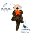 Load image into Gallery viewer, Tall Tails Otter Rope Body Dog Toy
