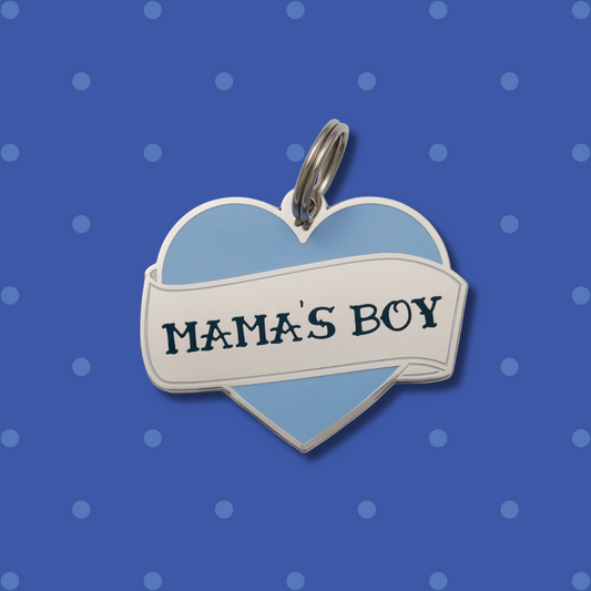 Mama's Boy Pet Id Tag