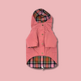 Load image into Gallery viewer, Dog Rain Jacket - Dusty Rose