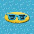 Load image into Gallery viewer, Cool Sunglasses 90's Themed Cookie