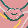 Load image into Gallery viewer, Lips 90's Themed Cookies