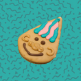 Load image into Gallery viewer, Troll 90s Themed Cookie