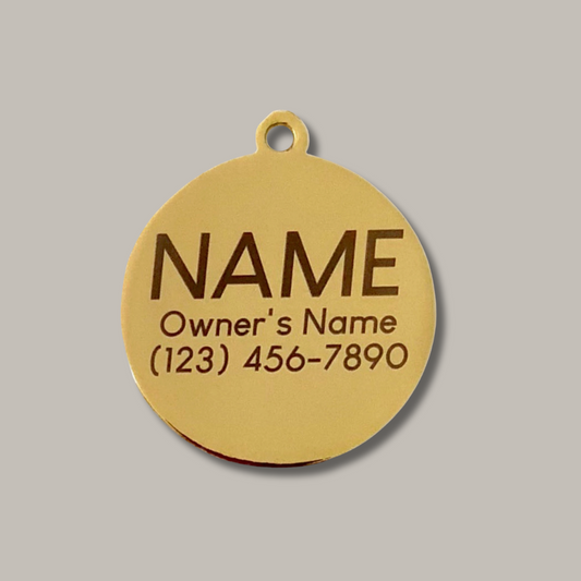 Football Pet Id Tag