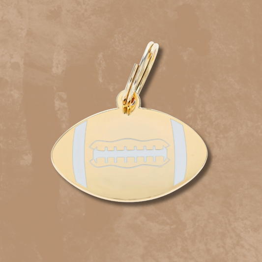 Football Pet Id Tag