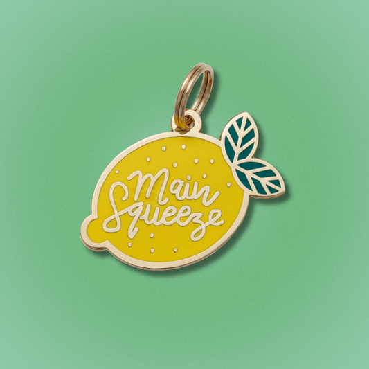Main Squeeze Pet Id Tag