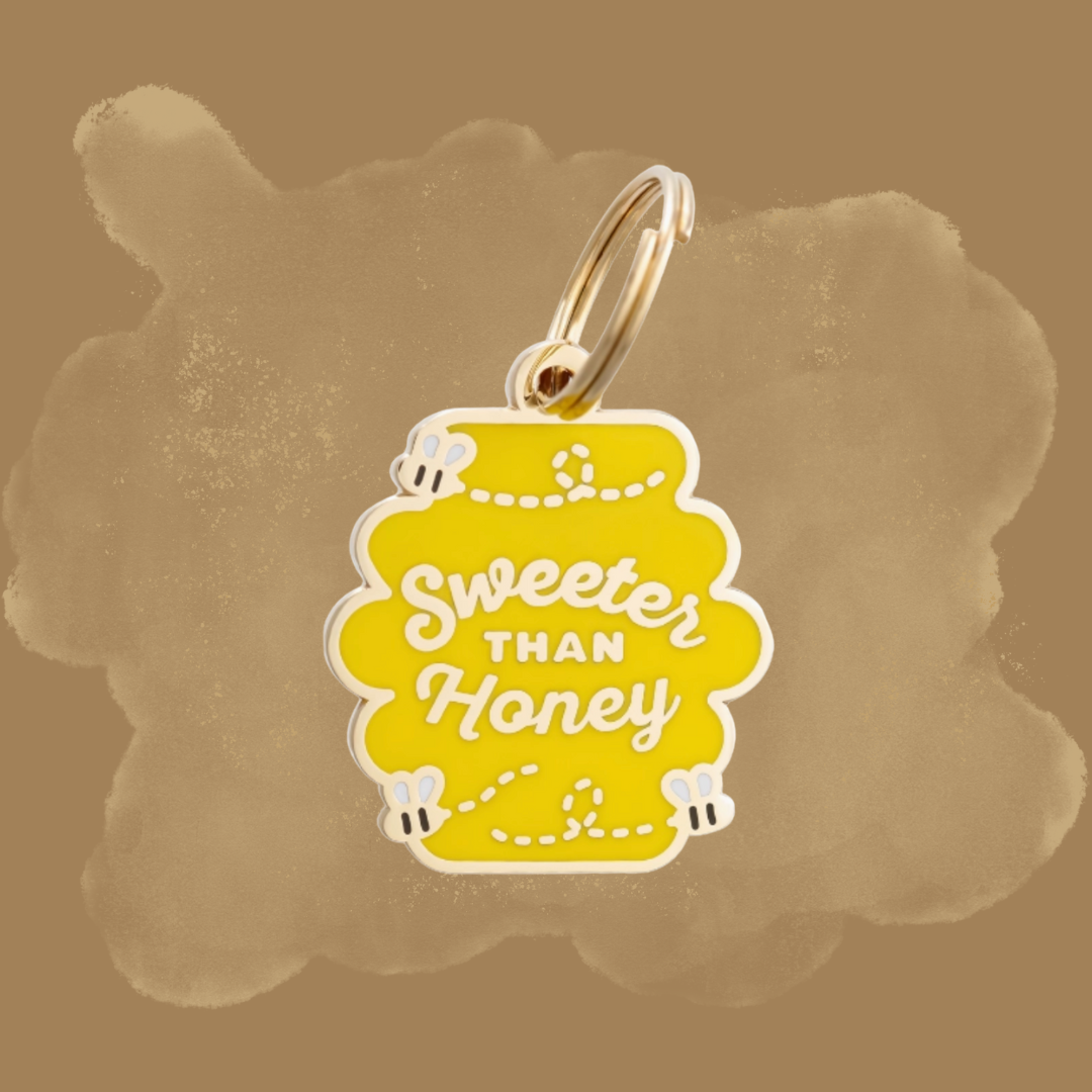 Sweeter Than Honey Pet Id Tag