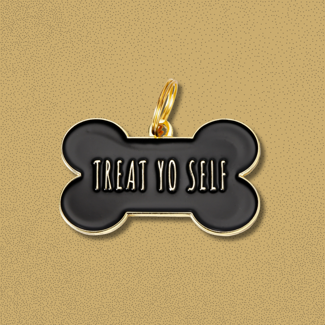 Treat Yo Self Pet Id Tag