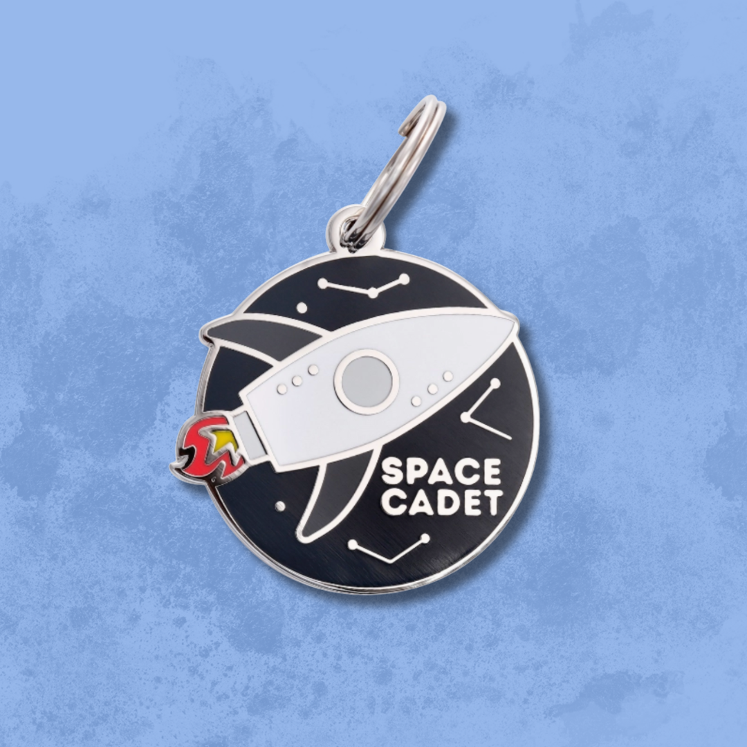 Space Cadet Pet Id Tag