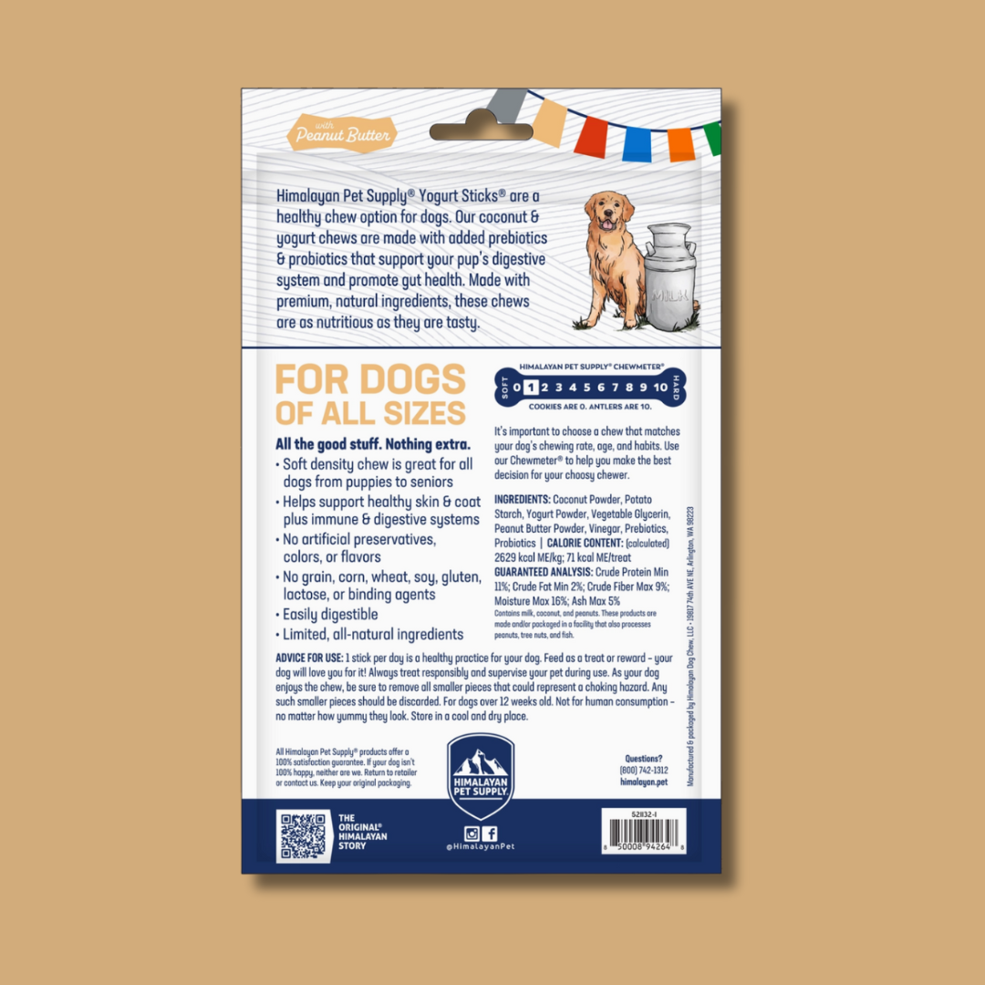 Peanut Butter Yogurt Sticks