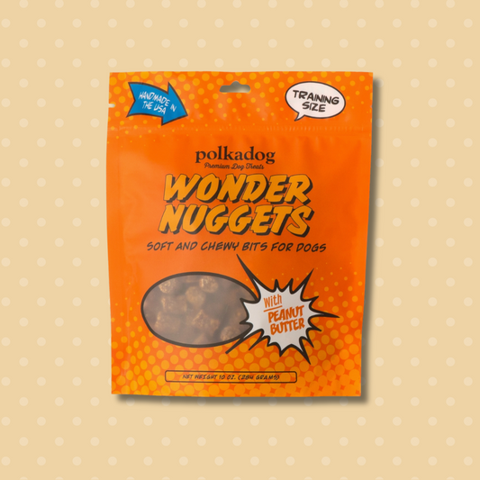 Wonder Nuggets, Peanut Butter - 10oz - Dog Treats