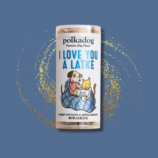 Holiday Mini Tube: I Love You A Latke - Dog Treats