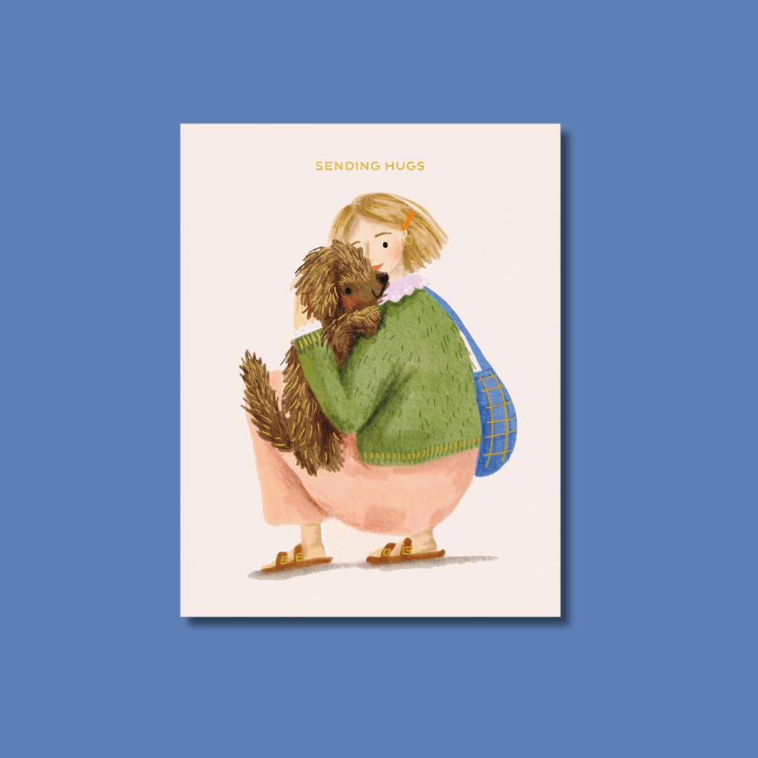 Sending Hugs Greeting Card