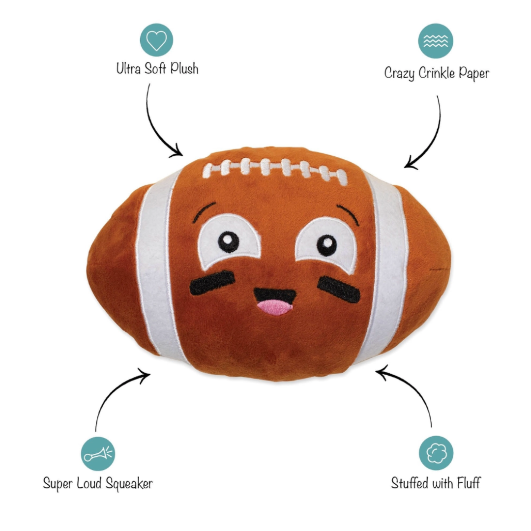 I Wanna Be A Baller Plush Dog Toy