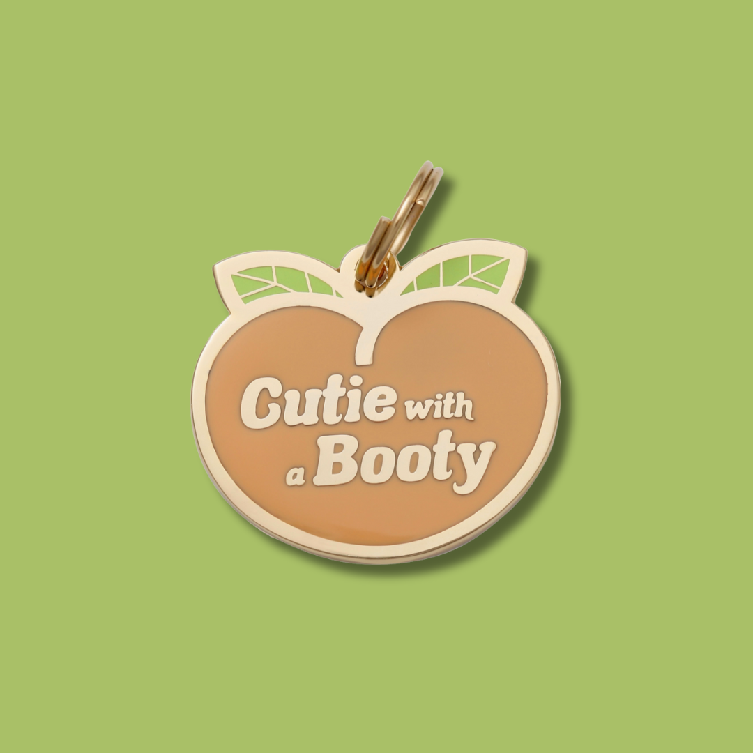 Cutie with a Booty Pet Id Tag