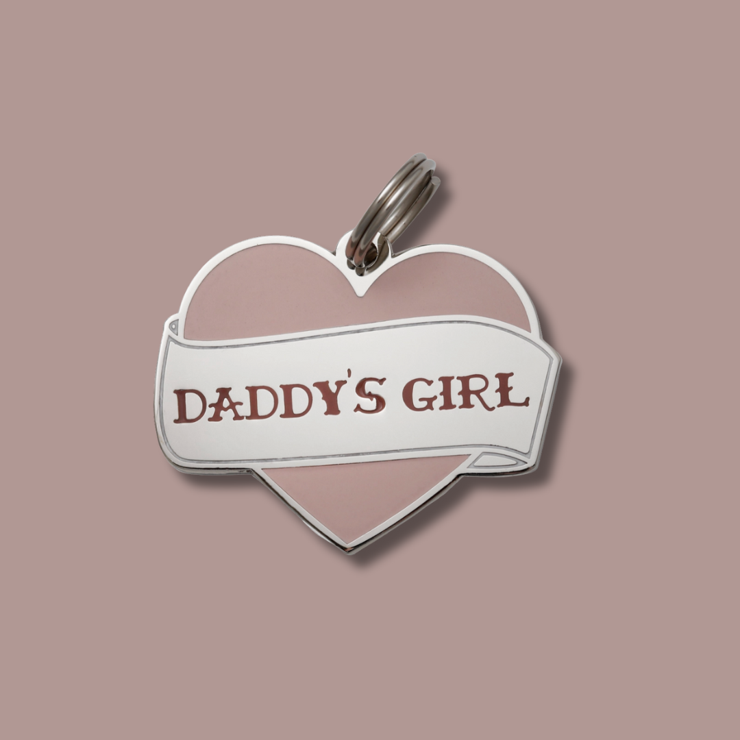 Daddy's Girl Pet Id Tag