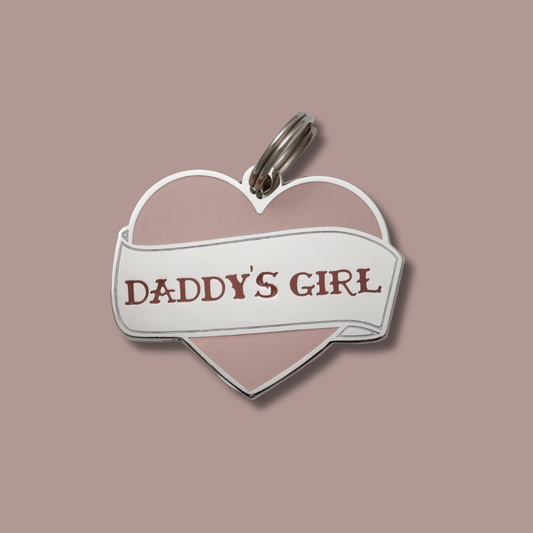 Daddy's Girl Pet Id Tag