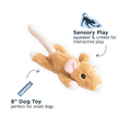 Load image into Gallery viewer, Stuffless Mouse Squeaker Dog Toy