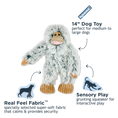 Load image into Gallery viewer, Tall Tails Yeti with Squeaker