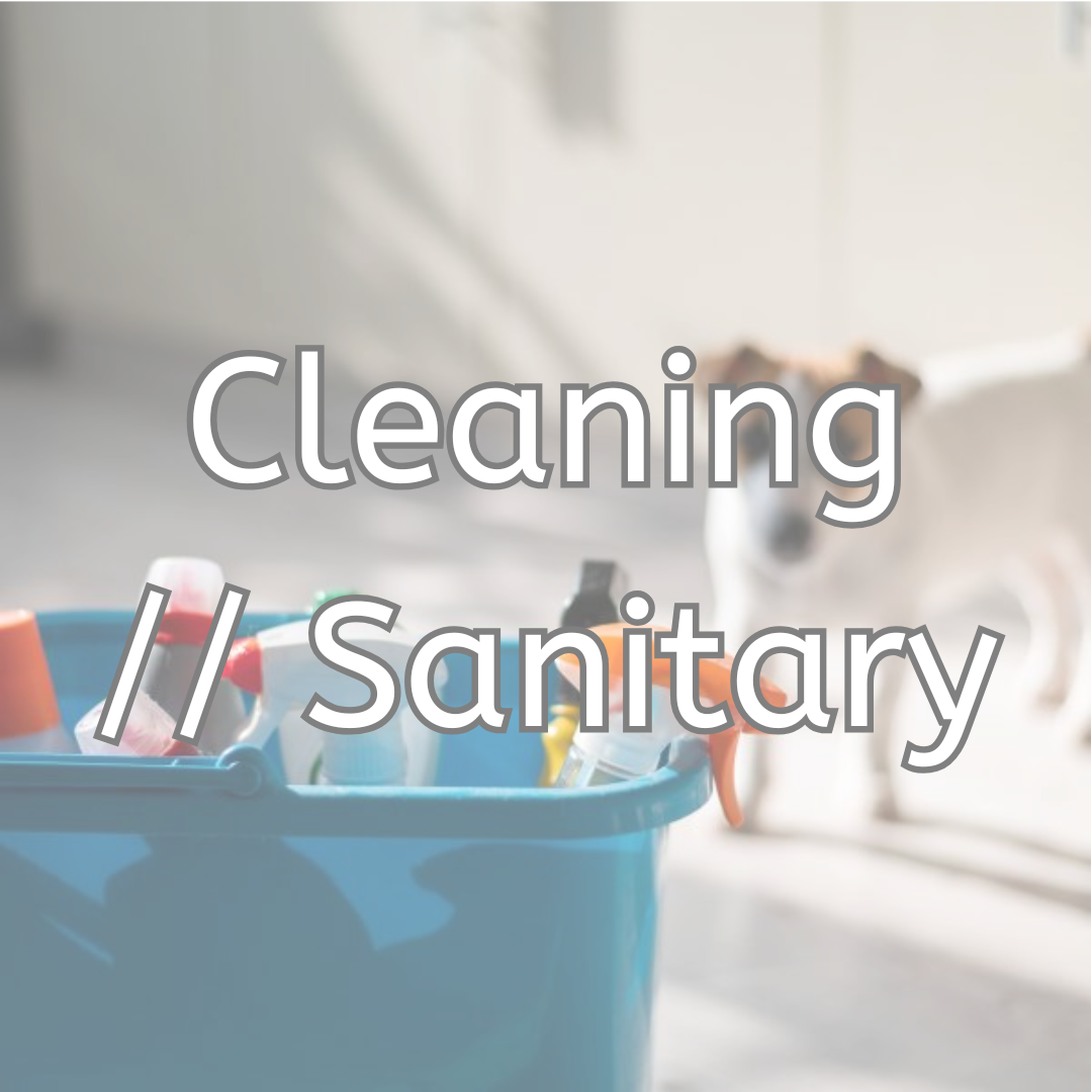 Cleaning // Sanitary