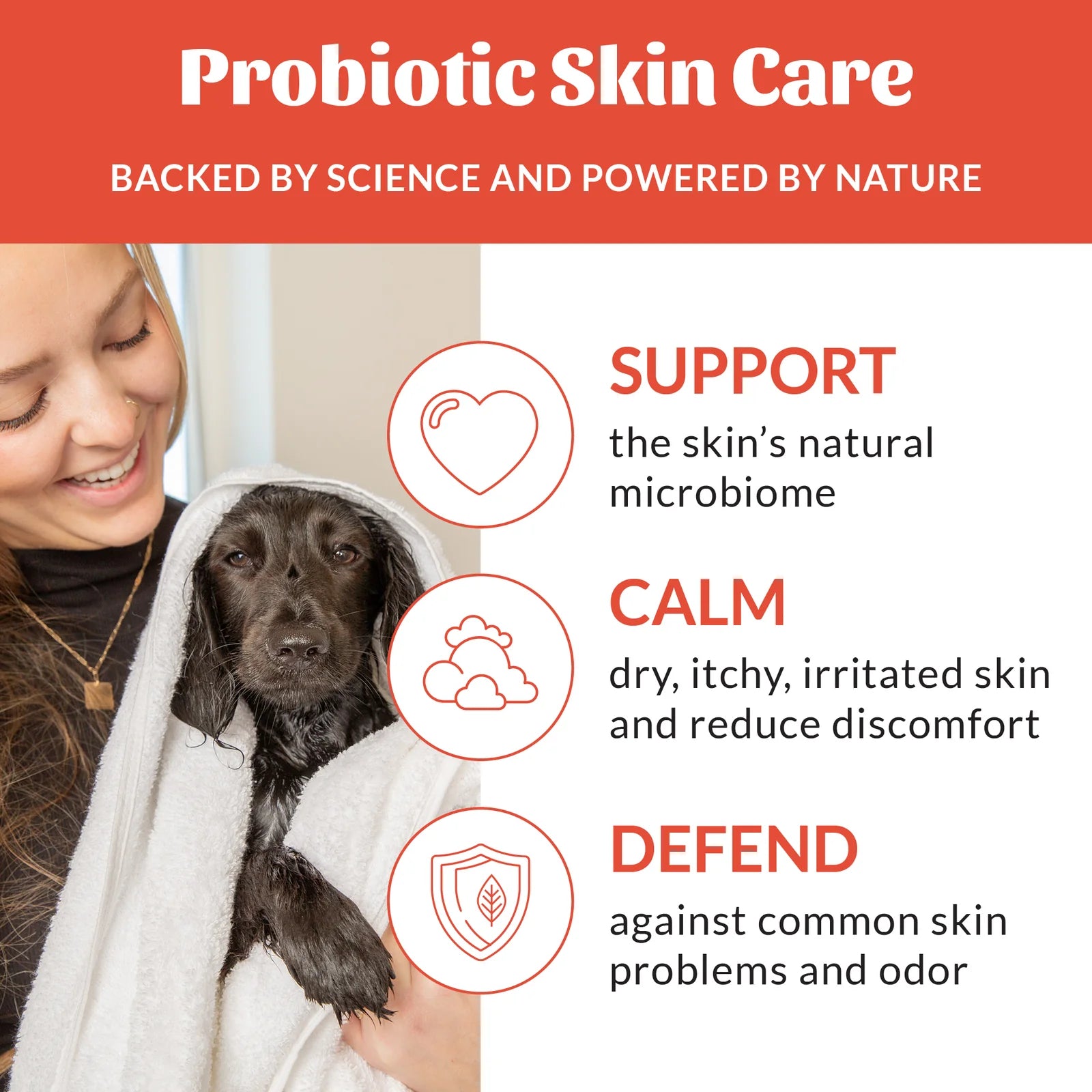 SKOUT'S HONOR DOG PROBIOTIC ITCH RELIEF SHAMPOO 16OZ