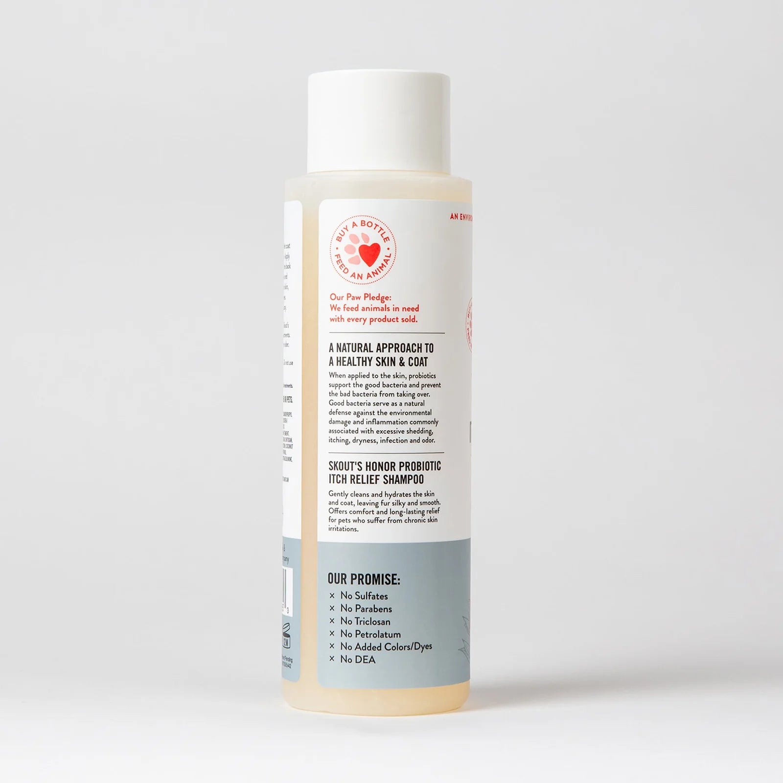 SKOUT'S HONOR DOG PROBIOTIC ITCH RELIEF SHAMPOO 16OZ