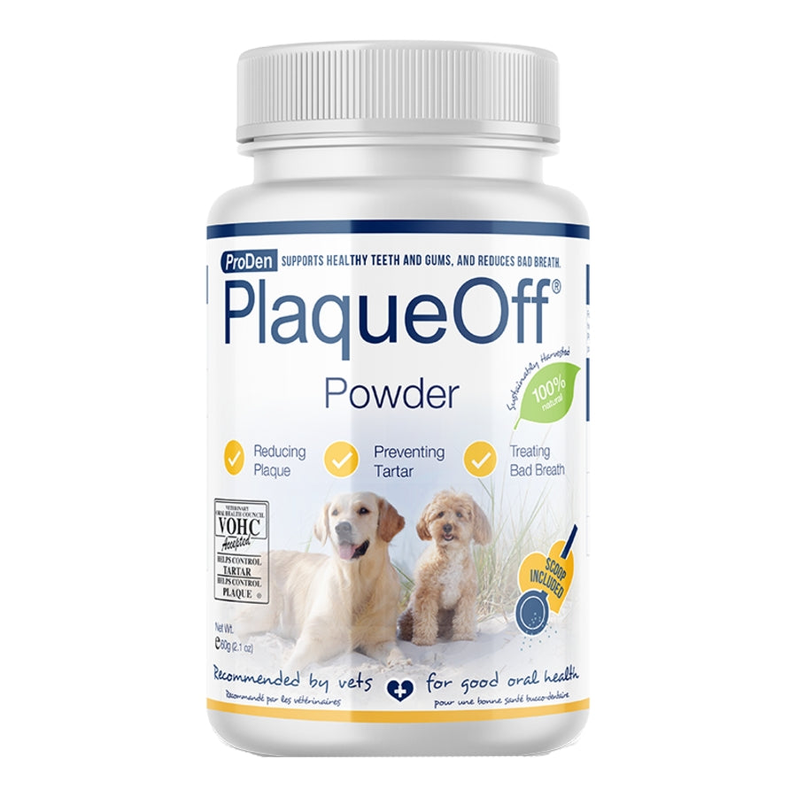 PRODEN DOG & CAT PLAQUEOFF POWDER 60 GRAMS BOTTLE