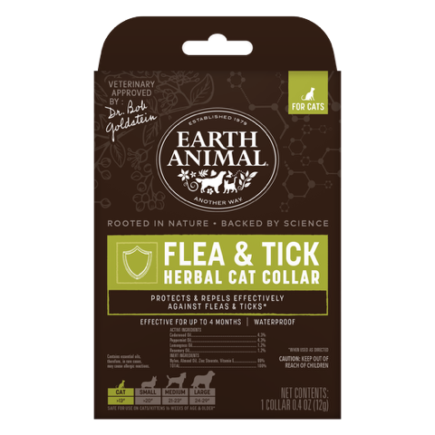 Cat Flea & Tick Herbal Collar