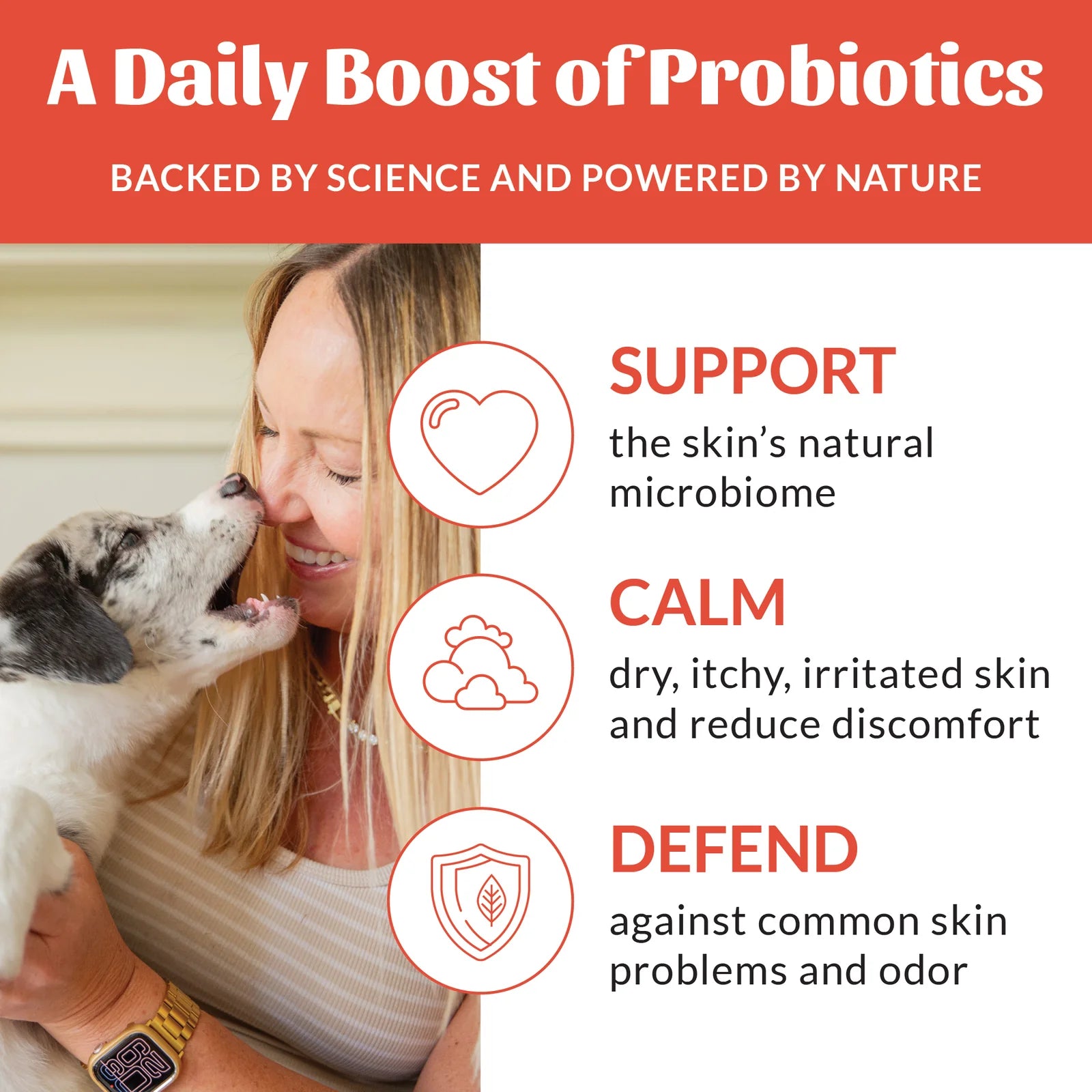 SKOUT'S HONOR DOG PROBIOTIC ITCH RELIEF 8OZ