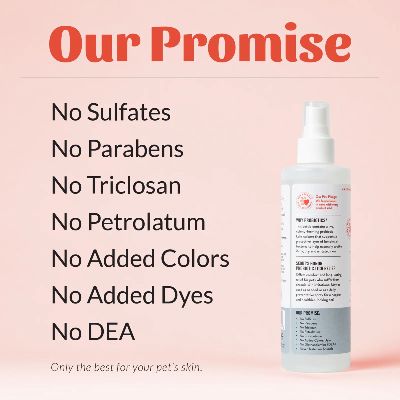 SKOUT'S HONOR DOG PROBIOTIC ITCH RELIEF 8OZ