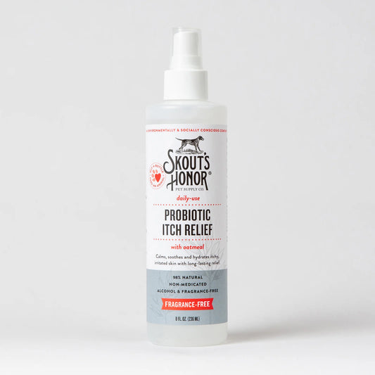 SKOUT'S HONOR DOG PROBIOTIC ITCH RELIEF 8OZ