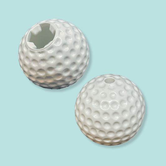 Golf Ball Rubber Treat Dispenser & Enrichment Toy