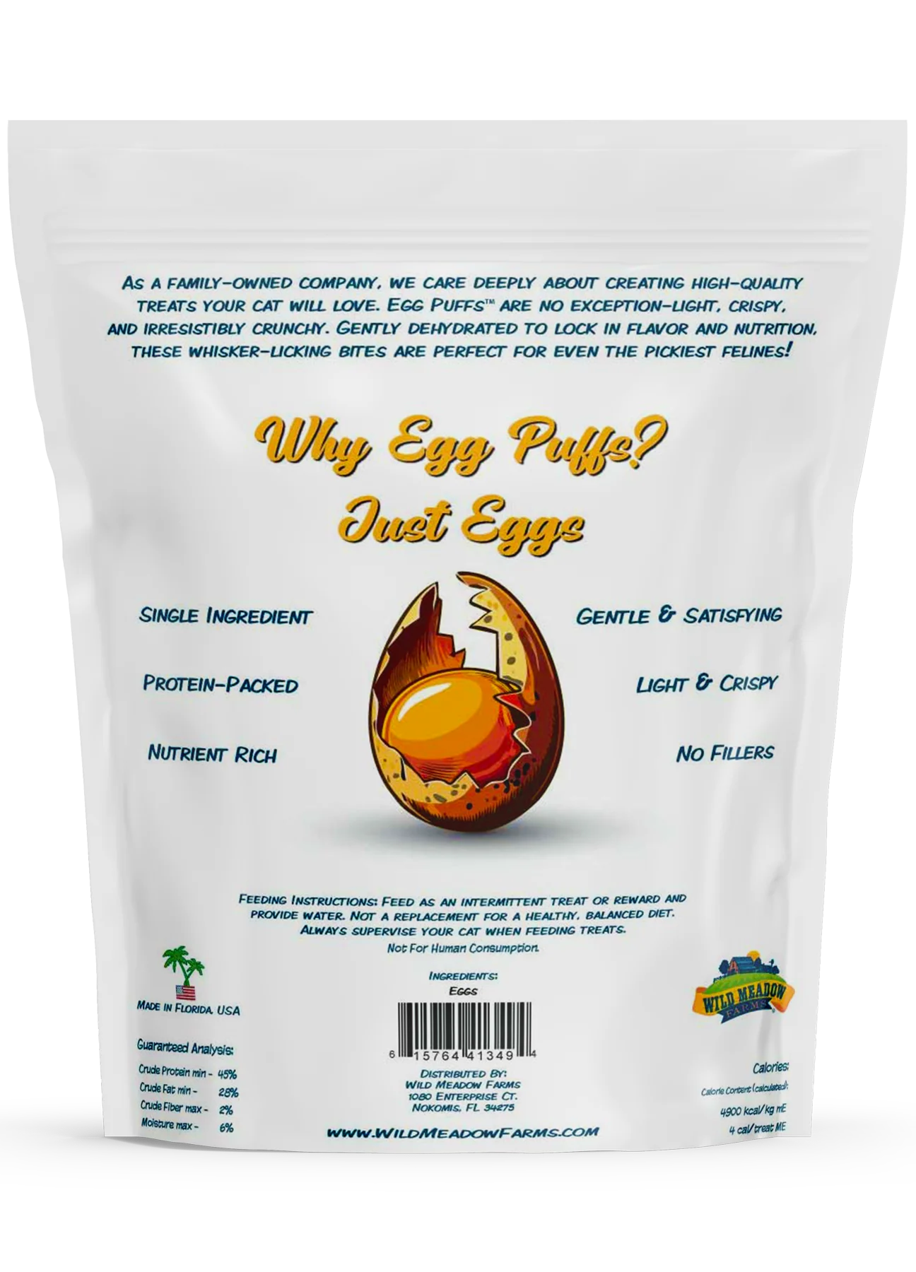 Egg Puffs for Cats