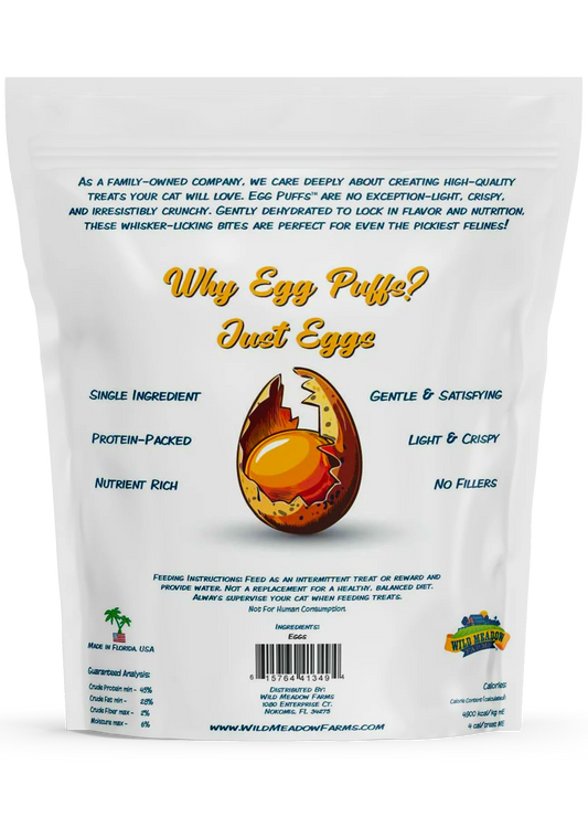 Egg Puffs for Cats
