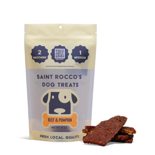 Saint Rocco's - Beef & Pumpkin Treats (8oz)