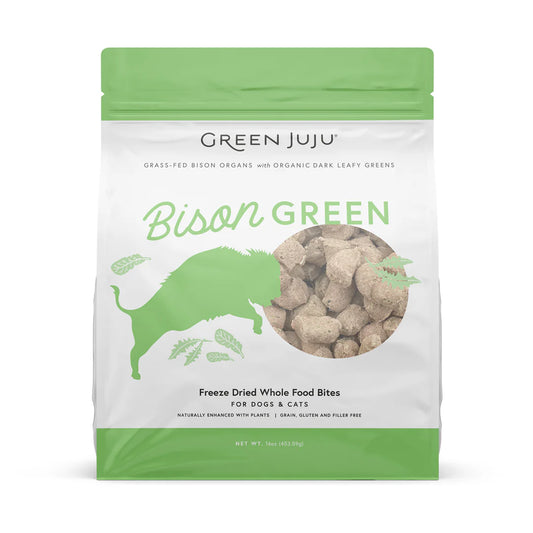 Green Juju Freeze Dried Bison Bites 6oz
