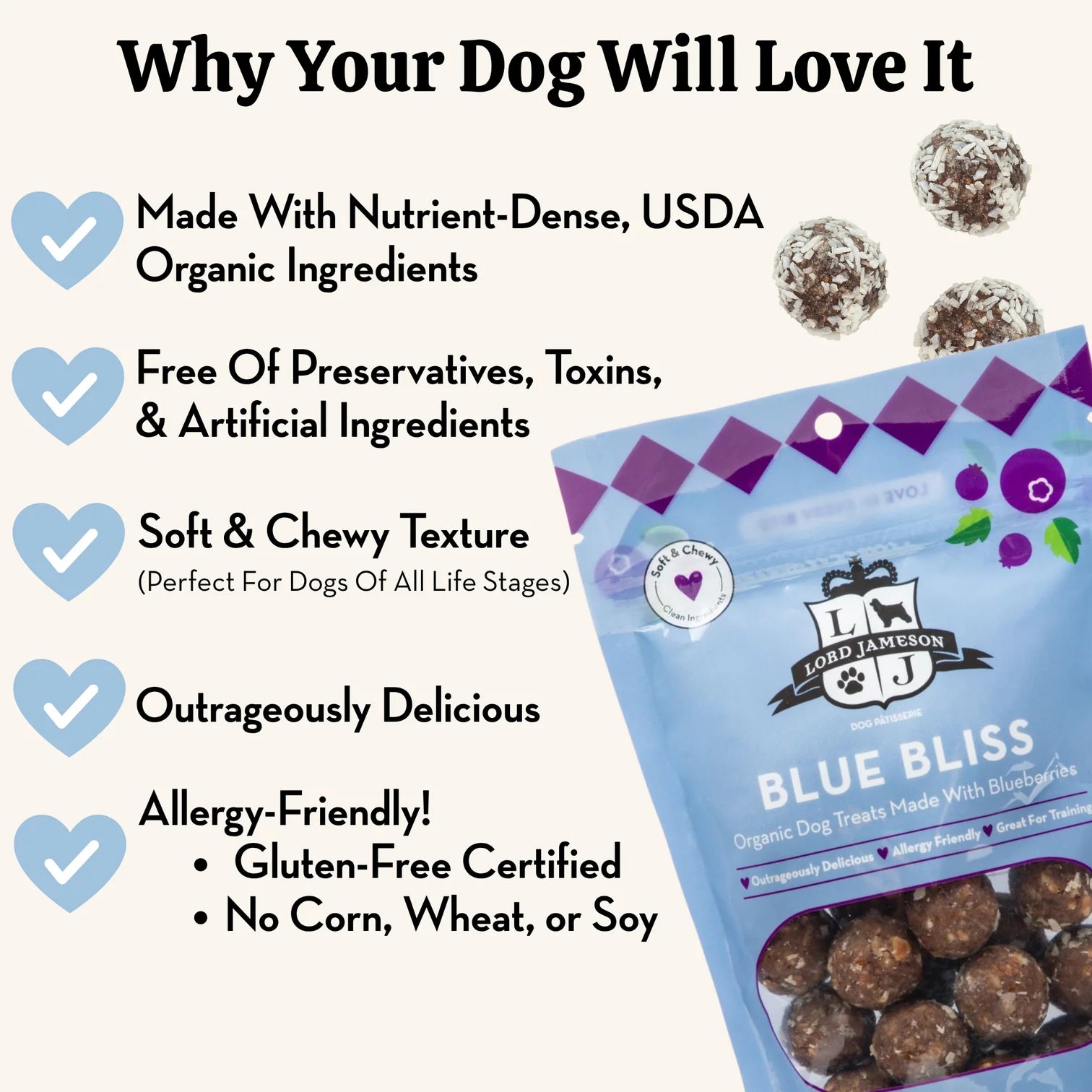 Blue Bliss Organic Dog Treats