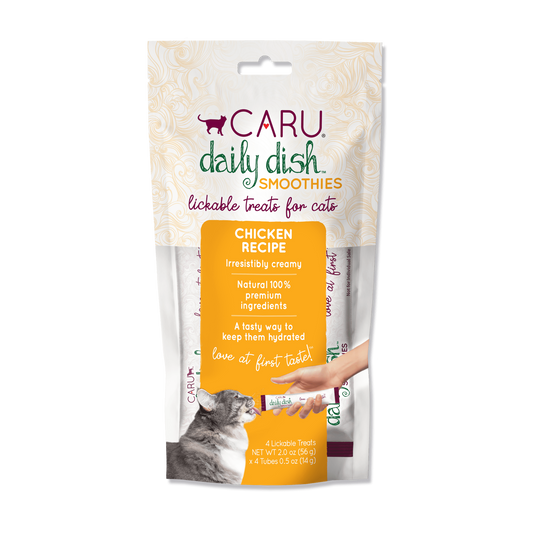 Caru Daily Dish Smoothies Chicken Recipe for Cats
