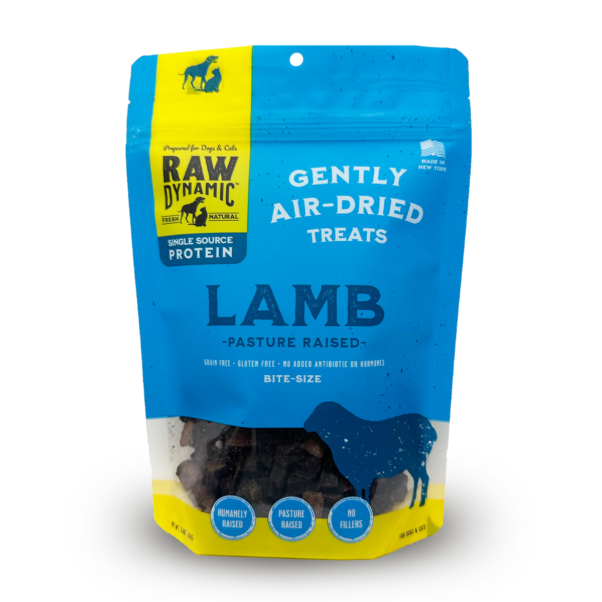 Gently Air-Dried Lamb Treats - Raw Dynamic