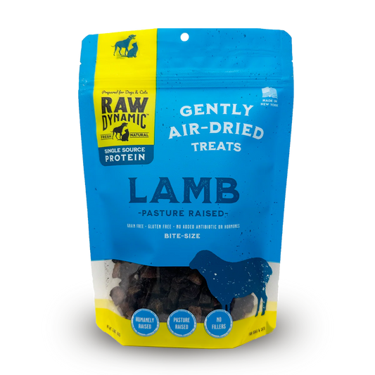 Gently Air-Dried Lamb Treats - Raw Dynamic