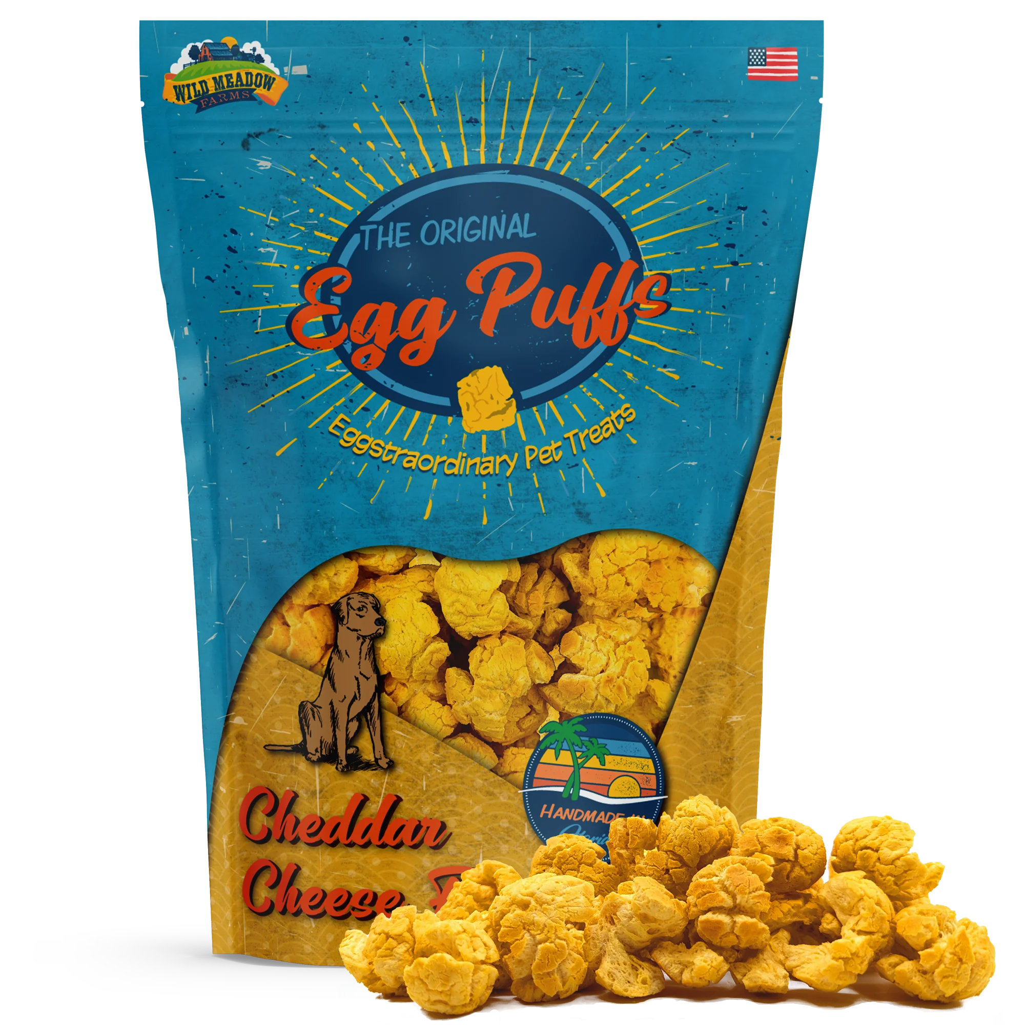 Egg Puffs Cheddar Cheese Flavor